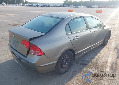 2006 Honda Civic Lx из США, поврежденный, VIN 1HGFA16516L109348